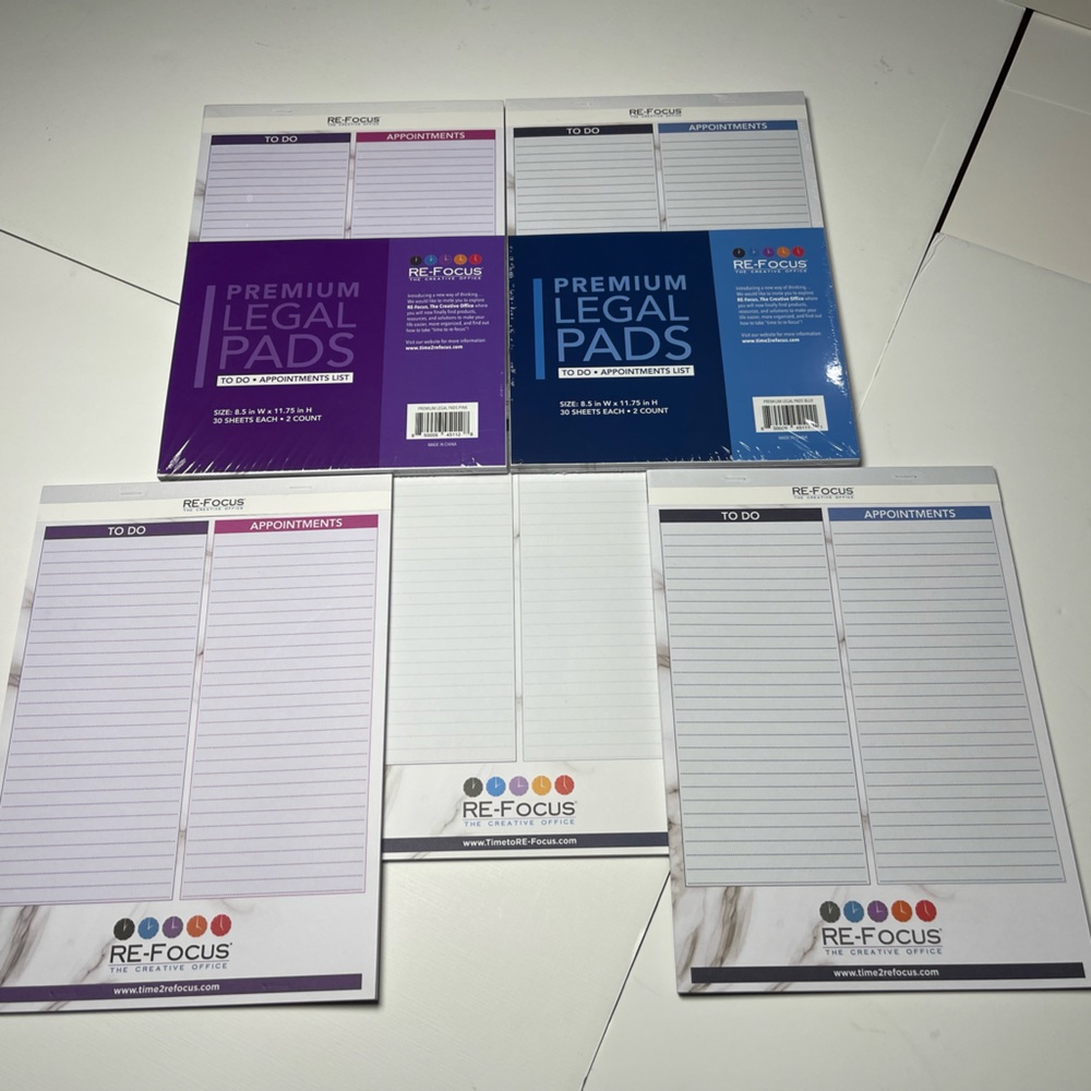 On GMA & Tamron Hall Show! To-Do lists that match our calendars pink or blue new